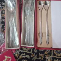 سرویس ۱۲ نفره قاشق و چنگال|ظروف سرو و پذیرایی|اهواز, بهارستان|دیوار