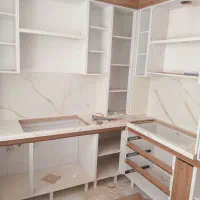 کاشی کاری خورده کاری ما بین کابینتی باچسب دوغاب|خدمات پیشه و مهارت|زنجان, |دیوار