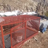 قفس فلزی  بزرگ جای مرغ