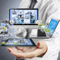 همکار خانم جهت تبلیغات در فضای مجازی