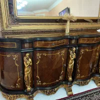 آینه وکنسول|بوفه، ویترین، کنسول|تهران, خواجه نظام الملک|دیوار