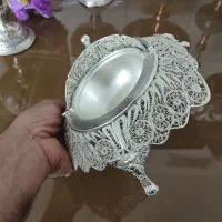 میوه آجیل شکلات خوری قلمزنی برنجی جهیزیه مسی ملیله|صنایع دستی و سایر لوازم تزئینی|تهران, زعفرانیه|دیوار