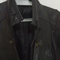 کاپشن چرم طبیعی+کیف سامسونت