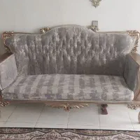 مبل کلاسیک با میز وسط فروش به علت جابجایی