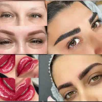 خدمات آرایش دائم صورت با بهترین مواد وکار تضمینی