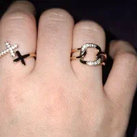 انگشتر ژوپینگ رنگ ثابت بضمانت