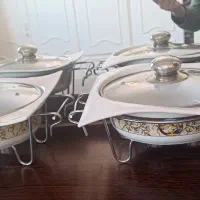 پیش دستی آرکوپال کارکرده  دو عدد سوفله خوری نو و،،