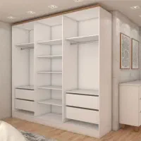 کابینت کمد دیواری پارتیشن کلوزت روم دکوراسیون