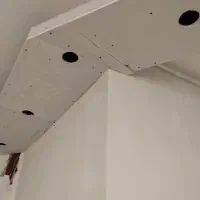 گچ خاک گچ سفید رنگ پلاستیک و روغنی لکه کاری کناف