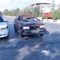 پراید تصادفی