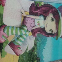 فرش و لوستر و ساعت توت فرنگی