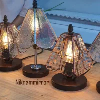 باکس و آباژور شیشه‌ای لوکس|چراغ خواب و آباژور|یزد, |دیوار