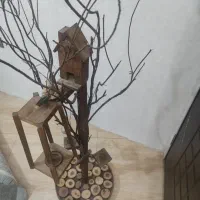 درخت چوبی فانتزی|صنایع دستی و سایر لوازم تزئینی|مشهد, آیت الله کاشانی|دیوار