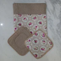 سرویس اشپزخانه دمکنی دستگیره|سفره، حوله، دستمال آشپزخانه|اسلامشهر, شهرک مفیدی|دیوار