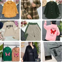 انواع لباس زنانه یلدایی،خونگی ، بیرونی و اداره ای|لباس|صدرا-فارس, باغشهر گلبهار صدرا|دیوار