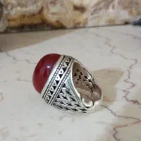 دو عدد انگشتر نقره دست ساز|جواهرات|کرمانشاه, |دیوار