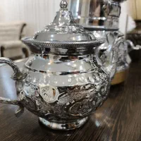 سماور با قوری ورقه ضخیم|سماور، چایساز، قهوهساز|اصفهان, مولوی|دیوار