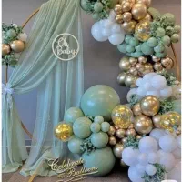 پکیج تخفیف بک گراند با میز و بادکنک آرایی ۵۹۰