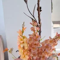 کالسکه گل فرفورژه با قابلیت نصب چراغ