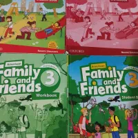 کتاب زبان Family and friends