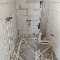 لوله کشی آب و فاضلاب ،نصب پمپ ومخزن،گرمایش از کف