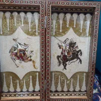 تخته ۴۰ صدف وخاتم ومینیاتور چوگان مبلغ ۶میلیون|کلکسیون و سرگرمی|اصفهان, سرچشمه|دیوار