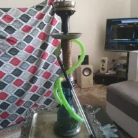 قلیان تنه چوبی