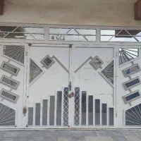 درب پارکینگ اهنی تمیز