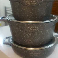 قابلمه چدن دورگرانیت ایزی کوک ۸ پارچه