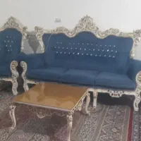 مبل ۹ نفره درحد نو و ۳تا عسلی