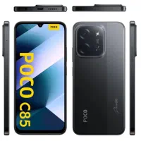POCO C85  رنگ مشکی تمیز عالی