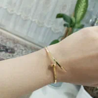 دستبند بنگل میخی طلا خوش نما|جواهرات|مشهد, شیرودی|دیوار