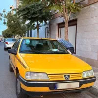 پژو ۴۰۵ تاکسی دوگانه سوز شرکتی بی خط و خش