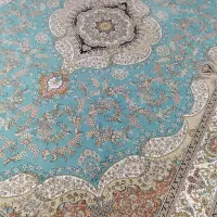 یک جفت فرش9متری آبی و یک جفت کرم 700شانه|فرش|رباط‌کریم, الارد|دیوار