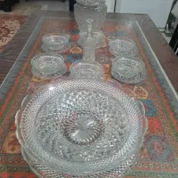 سرویس  آنتیک  پذیرایی کریستال  آمریکا یی
