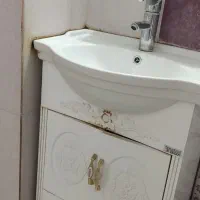 روشویی کابینتی و آینه و باکس