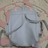 کیف کوله پشتی دخترانه طوسی صورتی|کیف، کفش، کمربند|اصفهان, مفتح|دیوار