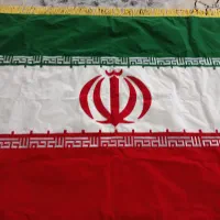پرچم ایران مخمل گلدوزی