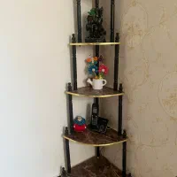 استند طبقه ای کنجی(وارداتی)|کتابخانه، شلف، قفسه‌های دیواری|اندیشه, شهرک کوثر|دیوار
