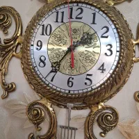 ساعت دیواری برنج|کلکسیون اشیاء عتیقه|تهران, بهداشت|دیوار