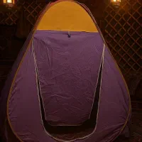 چادر مسافرتی ۸نفره نو نو اکبند جدید قیمت خوب