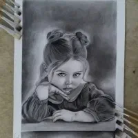 سفارش انواع تابلوهای نقاشی سیاه قلم و میکس مدیا