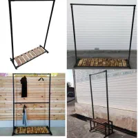 رگال لباس قفسه جاکفشی کتاب خانه کافه بار استند گل|کتابخانه، شلف، قفسه‌های دیواری|ساوه, |دیوار