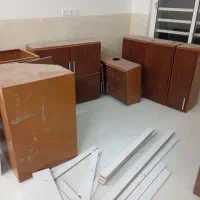 کابینت فلزی دست دو در حد