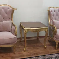 مبلمان ۹ نفره  ورق طلا .ساخت دبی|مبلمان خانگی و میز عسلی|تهران, مرزداران|دیوار