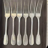 ست چاقو و چنگال با روکش نقره کریستوفل فرانسه|کلکسیون اشیاء عتیقه|تهران, یوسفآباد|دیوار