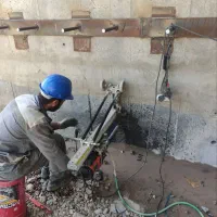 کاشت میلگرد،کرگیری، مقاوم سازی ،FRP ،آببندی استخر