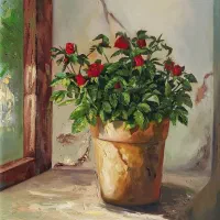 تابلو نقاشی رنگ روغن