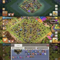 اکانت کلش آف کلنز تان ۱۷ و تان ۱۴ و تان ۱۳