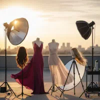 مدلینگ خانم با چهره و بدون چهره